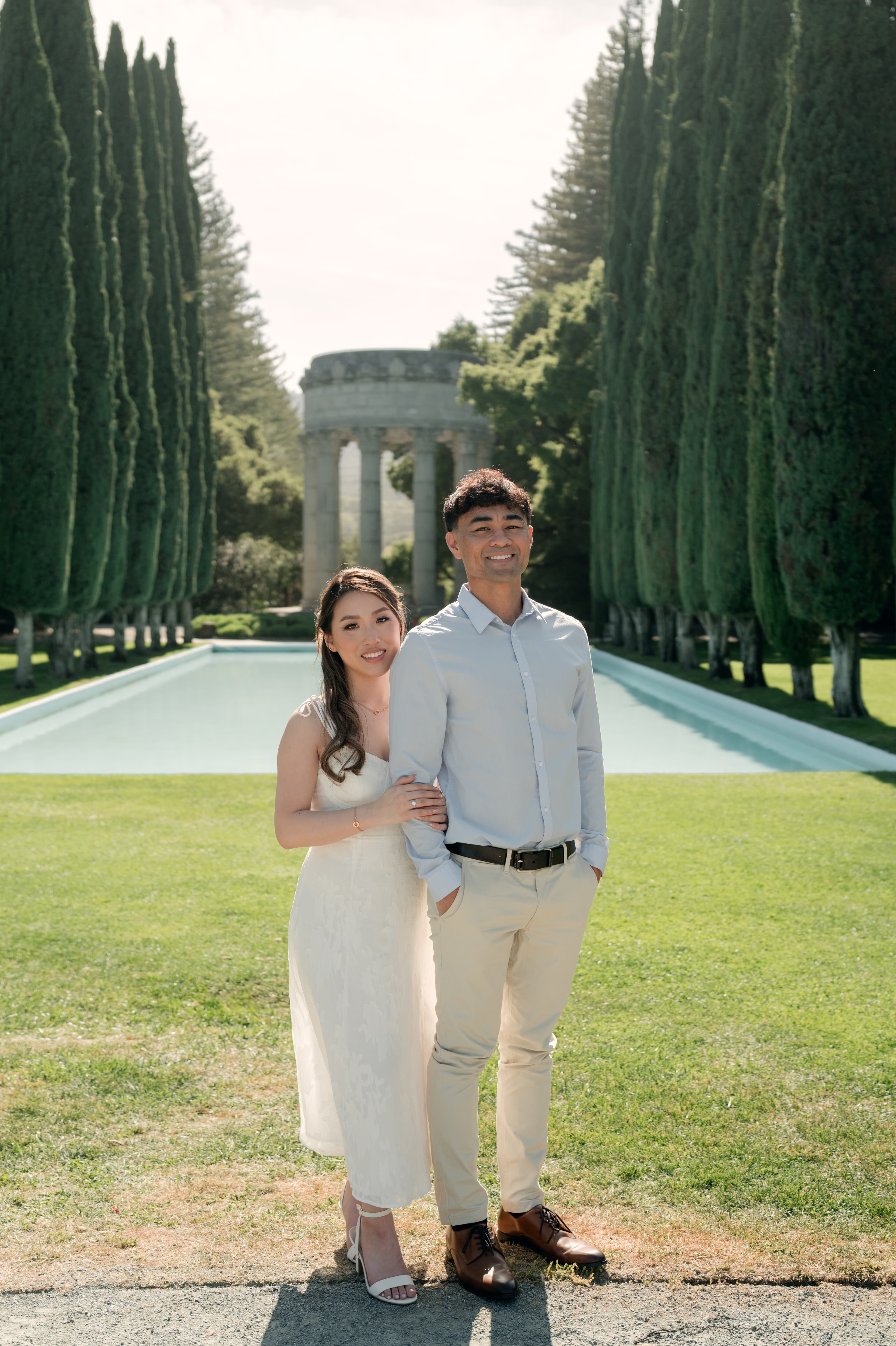 Wendy and Jourdan engagement photo